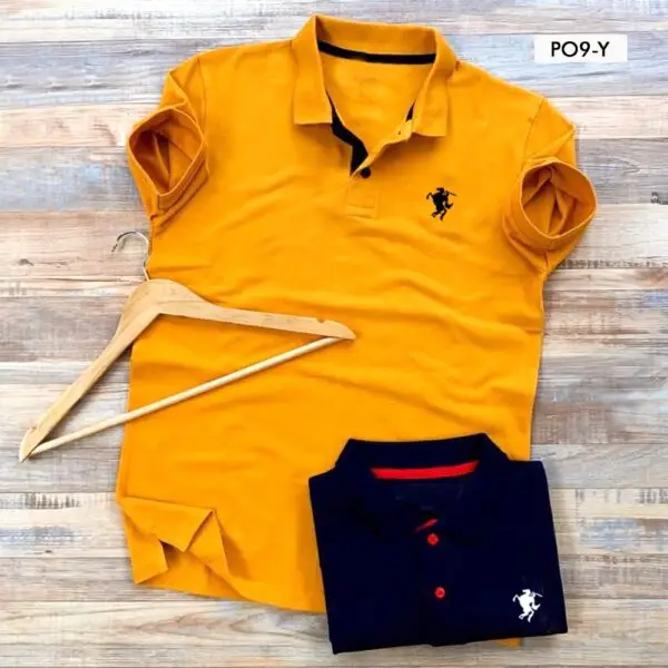 T-Shirt - 220 gsm pique material (poly cotton) - Orange